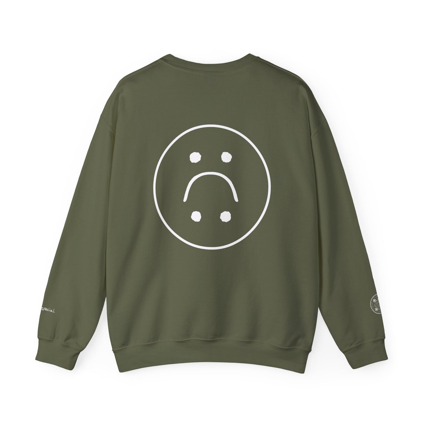 hi im nobodi logo Crewneck
