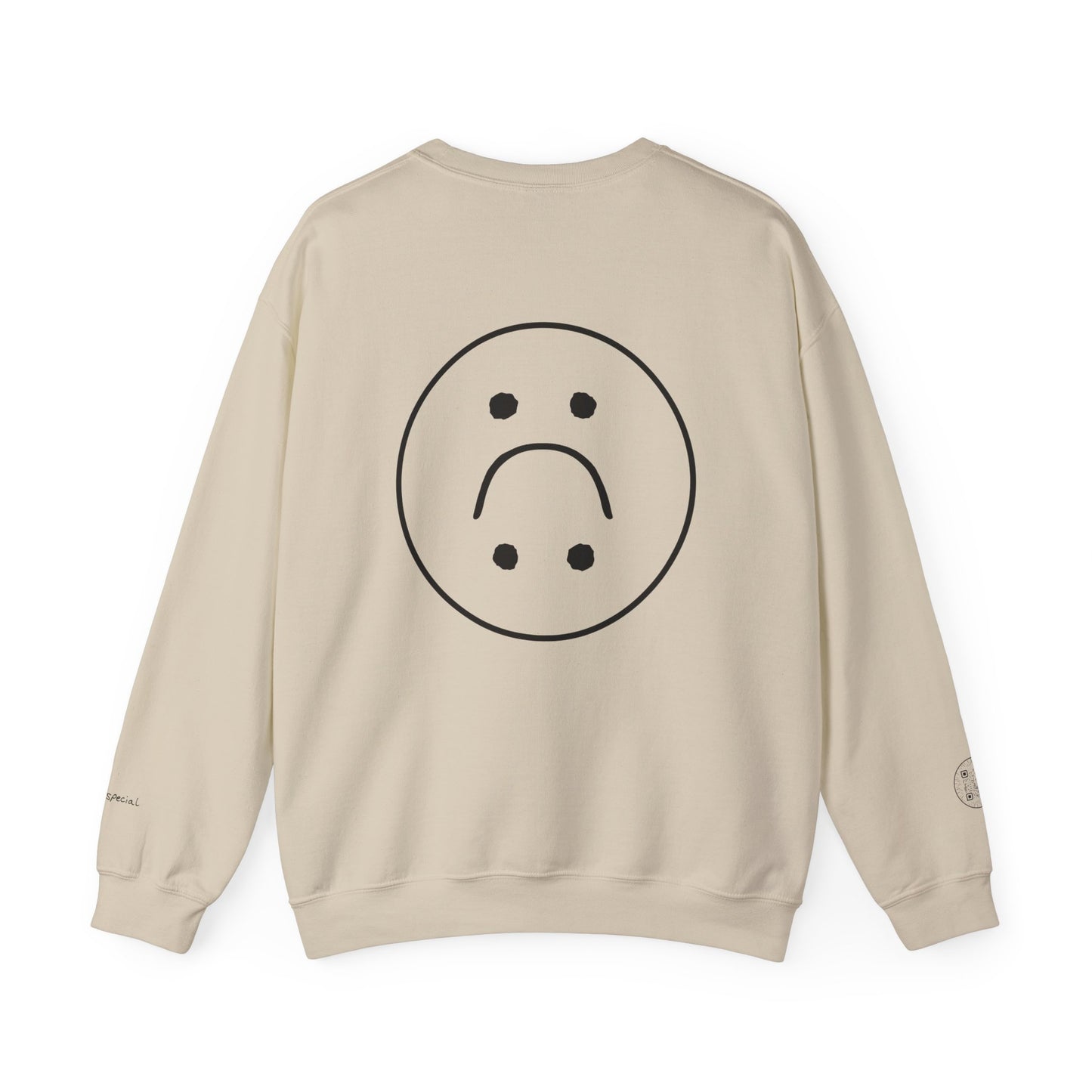 hi im nobodi logo Crewneck